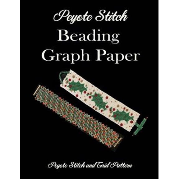 Pre-Owned Peyote Stitch Beading Graph Paper Peyote Stitch and Grid Pattern