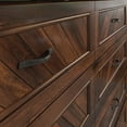 thumbnail image 6 of AFI Alpine Queen Wood Murphy Bed Chest with Mattress and Built-in Charger, Barnwood, 6 of 19