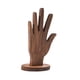 thumbnail image 4 of Soporte para anillos, soporte para guardar joyas, maniquí de madera, organización y decoración. Marrón, 4 of 9