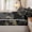 Black Beige, variant on Erosebridal Muted Blue Dinosaur Grid Zipper Twin Comforter Sets with Fitted Sheet and 2 Pillowcases,Pale Gold Fossil Zipper Bedding Set,Slate Gray,4-Piece,Grey Reversible