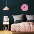 thumbnail image 3 of Wall Clocks Light Thulian Pink Decorative for Living Room Kitchen Home Bedroom, 3 of 5