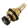 thumbnail image 4 of Lefu Brass Slow Opening Spool Faucet Hot and Cold Water Spool G1/2 Bsp 20 Tooth, 4 of 9