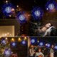 thumbnail image 3 of Irfora Leds Cadena de luces Festival Atmósferas Fuegos artificiales Lámpara Interior Exterior Iluminación impermeable Decoración con control remoto para boda / Dormitorio / Ventana / Fiesta Irfora Cadena ligera, 3 of 7