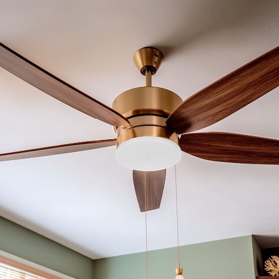 jojofuny Transparent Acrylic Ceiling Fan Lampshade, Modern Design, Even Lighting, for Home