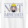 thumbnail image 3 of Disney Villains - Not Impressed - Women's Short Sleeve Graphic T-Shirt, 3 of 5