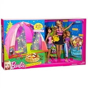 Barbie - Mattel Barbie Family Tent Buildup