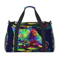thumbnail image 1 of Easygdp Howling Wolf Bolsa de Gimnasio, Bolsa de Viaje Duffel, Bolsa de Fin de Semana con Compartimentos, Bolsa de Mano para Noche, 1 of 7