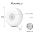 thumbnail image 3 of NARABB Tuya Zig-Bee Smart Home Water Leak Detector App Control Security Alarm Smart F-lood Sensor, 3 of 9