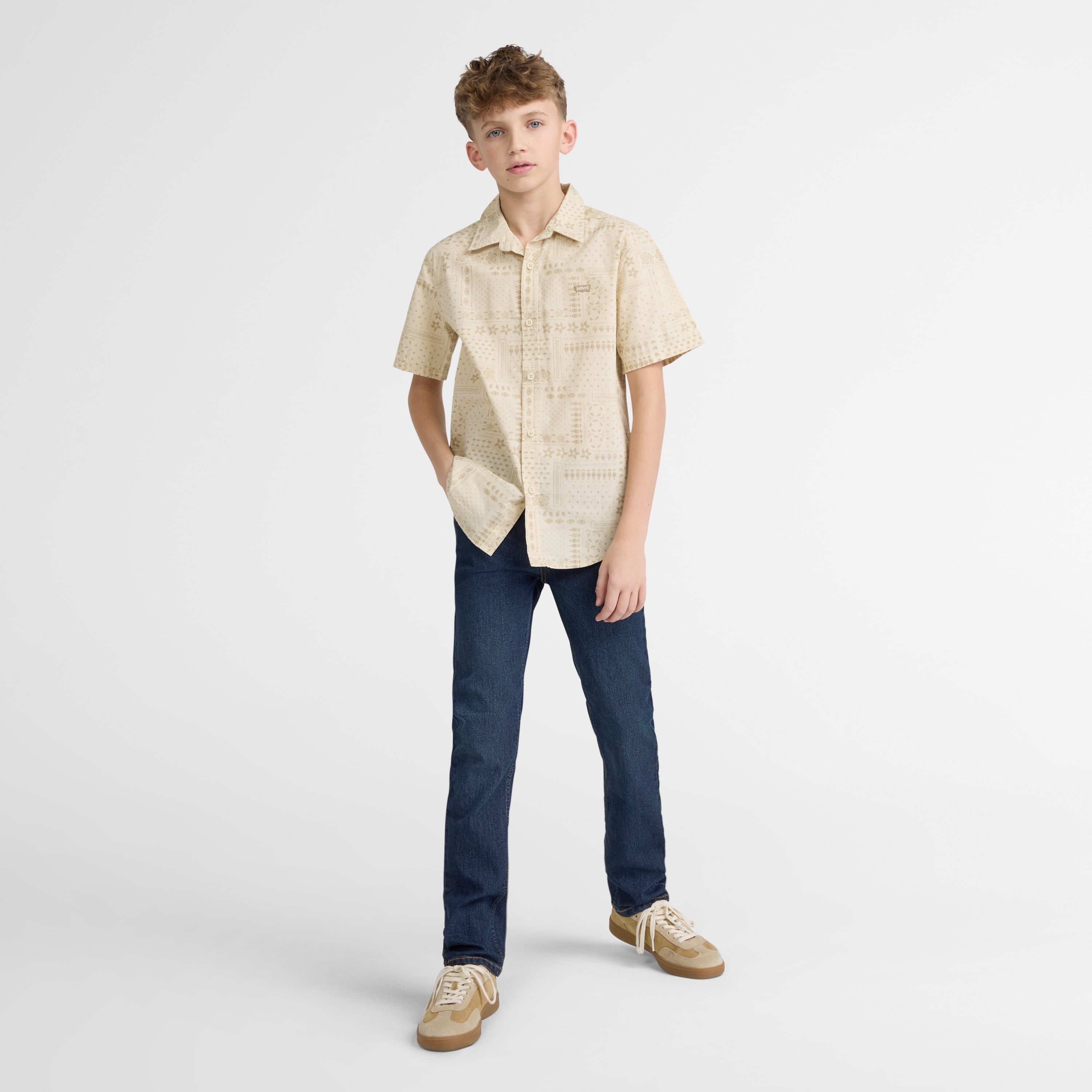 Levi Strauss Signature Boys Straight-Leg Jean, Size 4-18