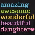 thumbnail image 3 of CafePress - Amazing Daughter Hoodie (Dark) - Pullover Hoodie, Classic, Comfortable Hooded Sweatshirt, 3 of 4