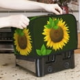 thumbnail image 7 of Honeii Sunflower Print 2 slice Toaster Cover, Two Slice Toaster Dust-proof Cover For Kitchen Small Appliance and Fingerprint Protection, 7 of 7