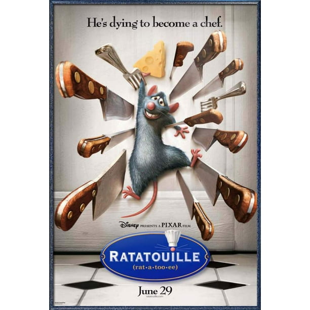 Ratatouille - Framed Disney / Pixar Movie Poster / Print (Regular Style) (Size: 24" x 36") - Walmart.com - Walmart.com
