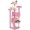 Pink, variant on Made4Pets Cat Tree Tower 56in Cat Tower for Indoor Cats Kitten Tree Multi-Level Cat Tree with 2 Condo Furniture Activity Center with Scratching Posts Funny Toys Kittens Pet Play House, Grey