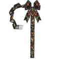 thumbnail image 2 of Halloween Cabinet Bows,Light‑Up Halloween Ribbon Bow,Lighted Halloween Cabinet Ribbon Bowknot,Battery‑Powered Cabinet Door Bow Ornament,Halloween Decoration for Porch,Front Door,Window, 2 of 4