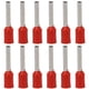 thumbnail image 2 of Terminal De Extremo De Cable De Pasador Aislado, Terminales De Virolas De Alambre Cobre Duradero + PVC Para Electrodomésticos ANGGREK E1010, 2 of 8