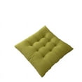 thumbnail image 1 of Juego de 4 cojines de asiento 40x40x3cm con correas para interior y exterior con sello Oeko Tex verde manzana, 1 of 7