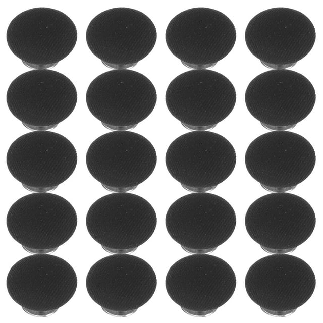 20 botones a presión redondos de metal de repuesto para gorras de béisbol, sombreros de sol, manualidades y accesorios para exteriores. Fácil instalación.