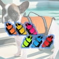 thumbnail image 4 of Pet Safety Jackets Waterproof Swimming Life Vest for Small Breeds with Fast Release Fasteners and Reflective Strips, 4 of 8