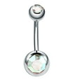 thumbnail image 4 of Stainless Steel Navel Piercing Rings Model 10910001 14G Ball Design 10 Pieces, 4 of 10