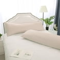 thumbnail image 2 of Set of 2 Body Pillow Cover Long Soft Pillow Case for Body Pillows Khaki 20"x72", 2 of 7