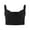 Black, variant on Michellecmm  Women Camisole Solid Color V Neck Summer Spaghetti Strap Tank Tops