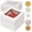 12x12x8 inches, variant on White Bakery Boxes, Large Baking Boxes, 15pcs Cake Boxes (10x10x8 Inches Tall with Window), Square Cardboard Cake Box for Multi-Layer Cakes, Cake Decorating Supplies for Gift Giving