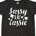 thumbnail image 4 of Inktastic Saint Patrick's Day Sassy Lil' Lassie with Shamrocks Boys or Girls Baby Bodysuit, 4 of 5