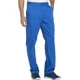 thumbnail image 4 of Dickies Essence Medical Scrubs Pant for Men Drawstring Zip Fly DK160, S, Royal, 4 of 7