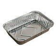 thumbnail image 2 of 10pcs Rectangle Shaped Disposable Aluminum Foil Pan Take-out Food Containers with Aluminum Lids/Without Lid, 2 of 7