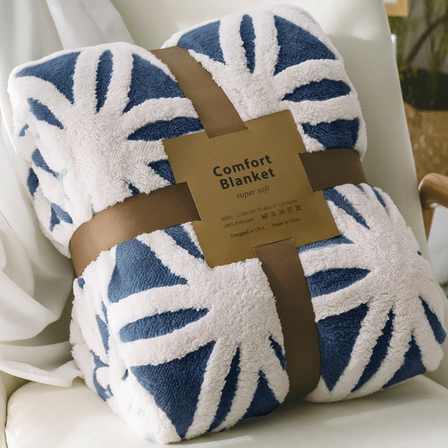 LOMAO Sherpa Fleece Blanket Fuzzy Soft Throw Blanket Dual Sided Blanket