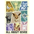 thumbnail image 2 of Men's Pokemon All About Eevee Eeveeloution  Graphic Tee Beige Large, 2 of 4
