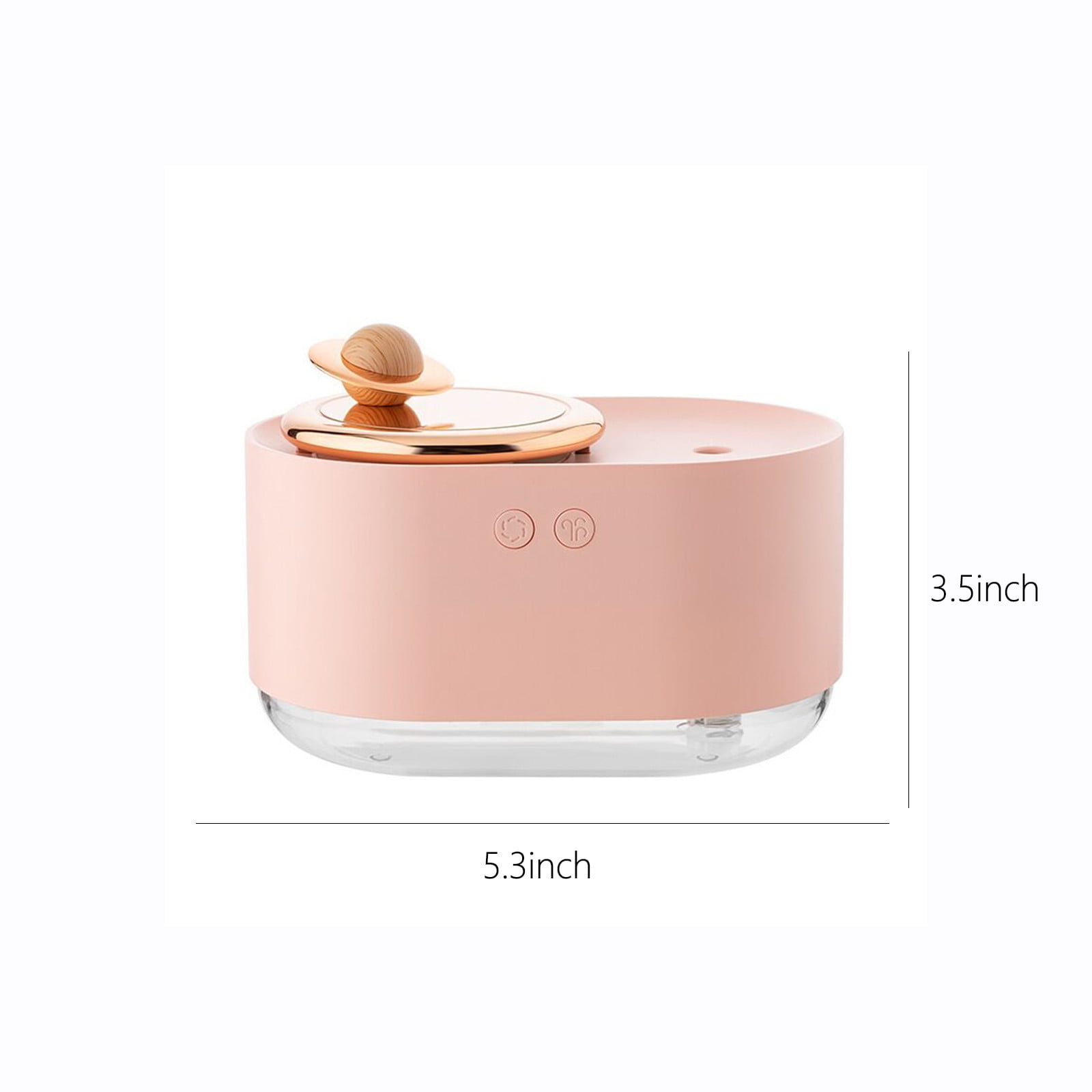 TUOBARR Cool Mist Humidifiers For Bedroom, Portable Small Desktop Humidifier With Night Light, USB Mini Rotating Humidifiers For Bedroom & Office Desk