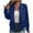 Blue, variant on jobturf Womens Bomber Jacket Fall Spring Fashion Short Coats Holiday Long Sleeve Going Out Tops Lightweight Full Zip up Casual Outerwear