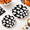 9 inch & 7 inch, variant on 9 inch & 7 inch Black White Ghost Paper Plates, 48 Count Disposable Party Supplies
