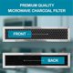 thumbnail image 5 of 2Pcs Microwave Charcoal Filter Replacement for JX81L WB02X11550 Microwave Filter Air Carbon Filter for Kitchen, 5 of 5