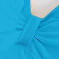 thumbnail image 7 of Plus Size Swimwear Swimsuit for Women Solid Color Strappy High Waist Bathing Suit Beach Pool Summer Womens One Piece Swimsuits Sky Blue L, 7 of 7