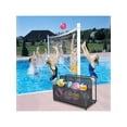 thumbnail image 1 of Ourlova Outdoor Storage Basket. Patio and Poolside Storage Box. PE Rattan Pool Caddy With Rolling Wheels For Pool. Floaties. Patio. Beach-Sturdy and Movable, 1 of 6
