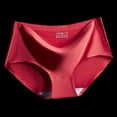 thumbnail image 2 of Ropa interior de mujer Calzoncillos sin costuras Calzoncillos helada de mujer Letras de mujer Talla: M. rojo Salvador bragas sin costuras para mujer, 2 of 3