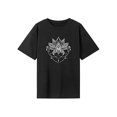thumbnail image 1 of Camiseta para mujer básica camiseta casual cuello redondo camiseta para viaje compras vacaciones S, 1 of 7