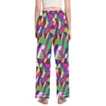 thumbnail image 3 of FORMRS Women's Pajama Pants with Pockets Soft Comfy Loungewear Sleep Bottom, Sizes S-2XL, Colorful Plaid, 3 of 8