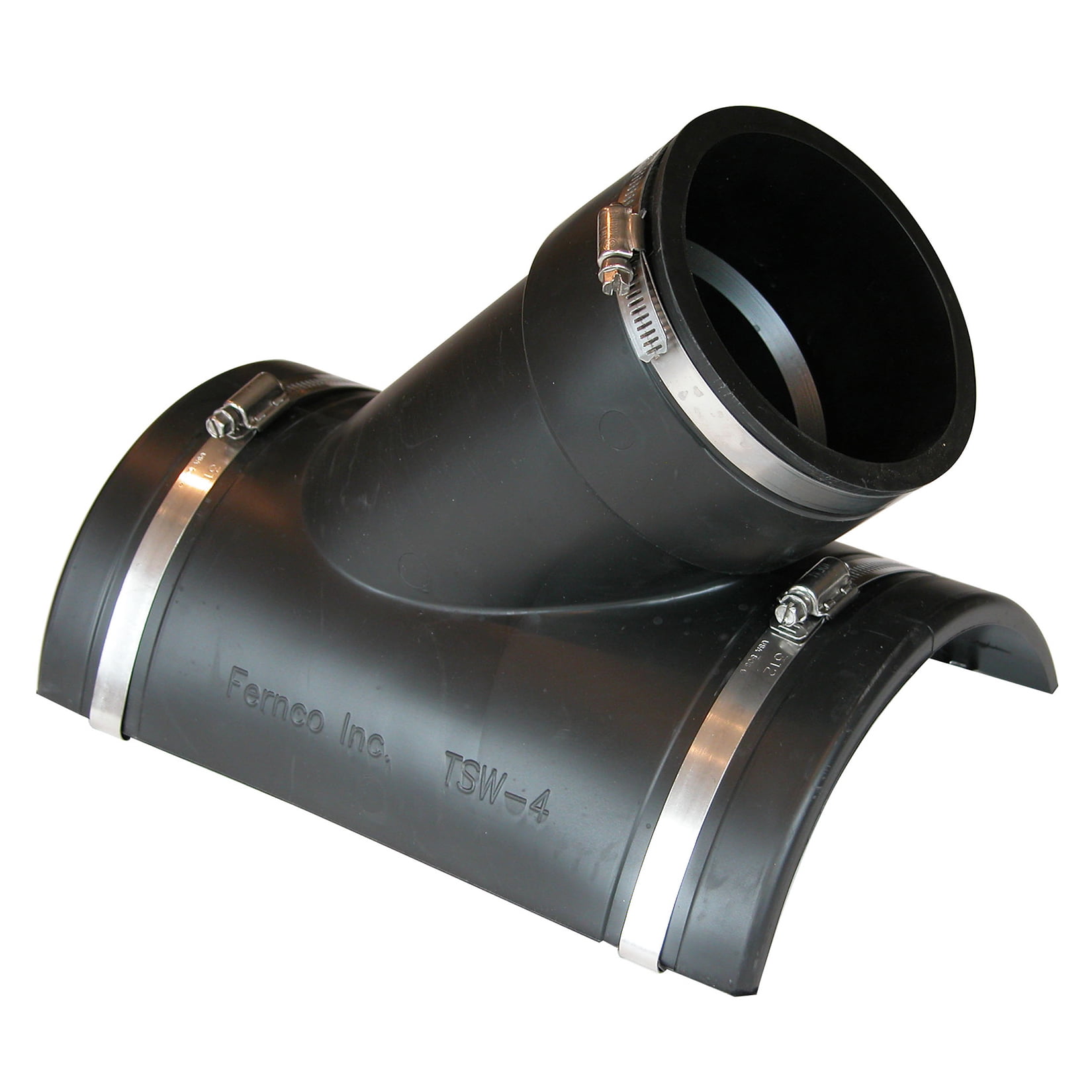 fernco-tsw-4-4-tee-tap-saddle-for-cast-iron-pipe-walmart