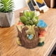 thumbnail image 2 of Decoración de escritorio de maceta, escritorio de plantas suculentas, decoración de plantas suculentas pequeñas, decoración de resina, construcción robusta, 2 of 8