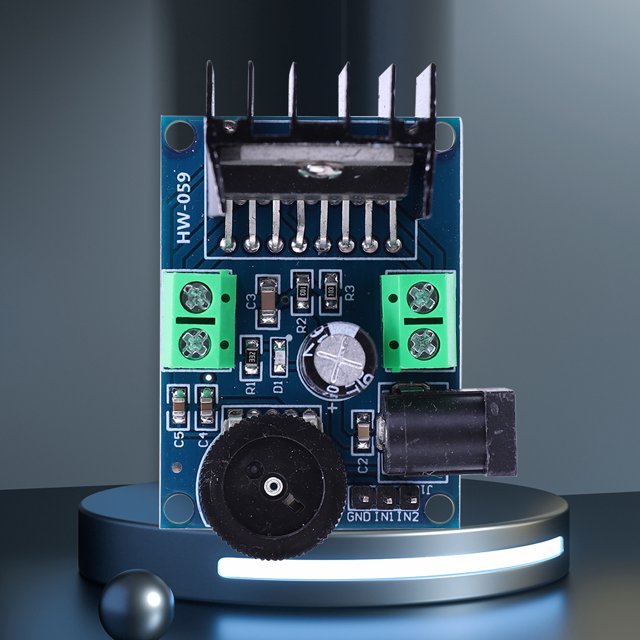 Mini Placa Amplificadora De Potencia TDA7297 Placa de amplificador de audio digital 7W + 7W Placa de amplificador digital de doble canal Tmvgtek Para estrenar
