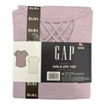 thumbnail image 2 of GAP Girl's 2 Pack Short Sleeve Soft Graphic Logo Cut Out Back Tee, 2 of 2