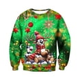 thumbnail image 1 of GDREDA Sweat à Capuche pour Hommes - Haut de Sport Polyvalent pour l'Hiver, Col Rond, Mode Urbaine Décontracté, 1 of 4