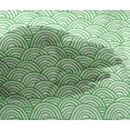 thumbnail image 5 of oneOone Viscose Chiffon Green Fabric Asian Traditional Japanese Sewing Craft Projects Fabric Prints By Yard 42 Inch Wide, 5 of 5
