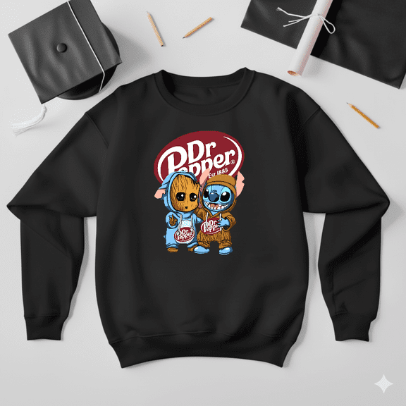 Dr Pepper Inspired Funny Beverage Quote Drink Lover Graphic Sweatshirt V50164, up to size 5XL