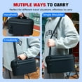 thumbnail image 3 of Sac de Rangement Séparé pour Switch 2 Coque Rigide Étui de Voyage Grande Capacité Couches Détachables & Sangle Réglable Compatible avec Console/quai/accessoires Étui 2-en-1, 3 of 9