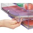 thumbnail image 2 of Deflecto Large 3-Drawer Organizer 12.5"X12.5"-, 2 of 4