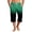 Black, variant on 3/4 Shorts For Men Drawstring Summer Below Knee 3/4 Length Shorts Casual Gradient Ombre Print Capri Shorts Loose Fit Fashion Lightweight Pants For Beach Vacation L Black